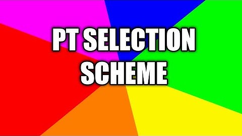 PT SELECTION SCHEME ALL CONCEPT CLEAR IN ONE ViDEO IN URDU/HINDI