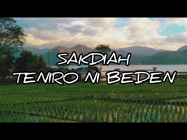 Lagu gayo sakdiah teniro ni beden class=