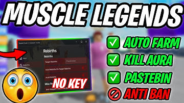 *NEW* Muscle Legends Script (PASTEBIN 2025) (KILLAURA ,AUTOFARM, HATCH CRYSTALS, NO COOLDOWN)
