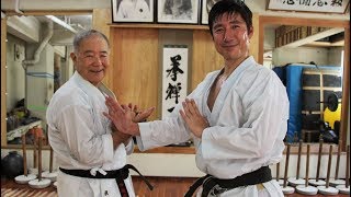 KARATE LEGACY! Tatsuya Naka (JKA) meets Morio Higaonna (Goju-ryu)