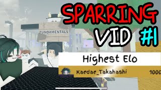 Rank #1 JJS NA player (former) Sparring Match #jjk #jjs #jujutsushenanigans #jujutsukaisen #roblox