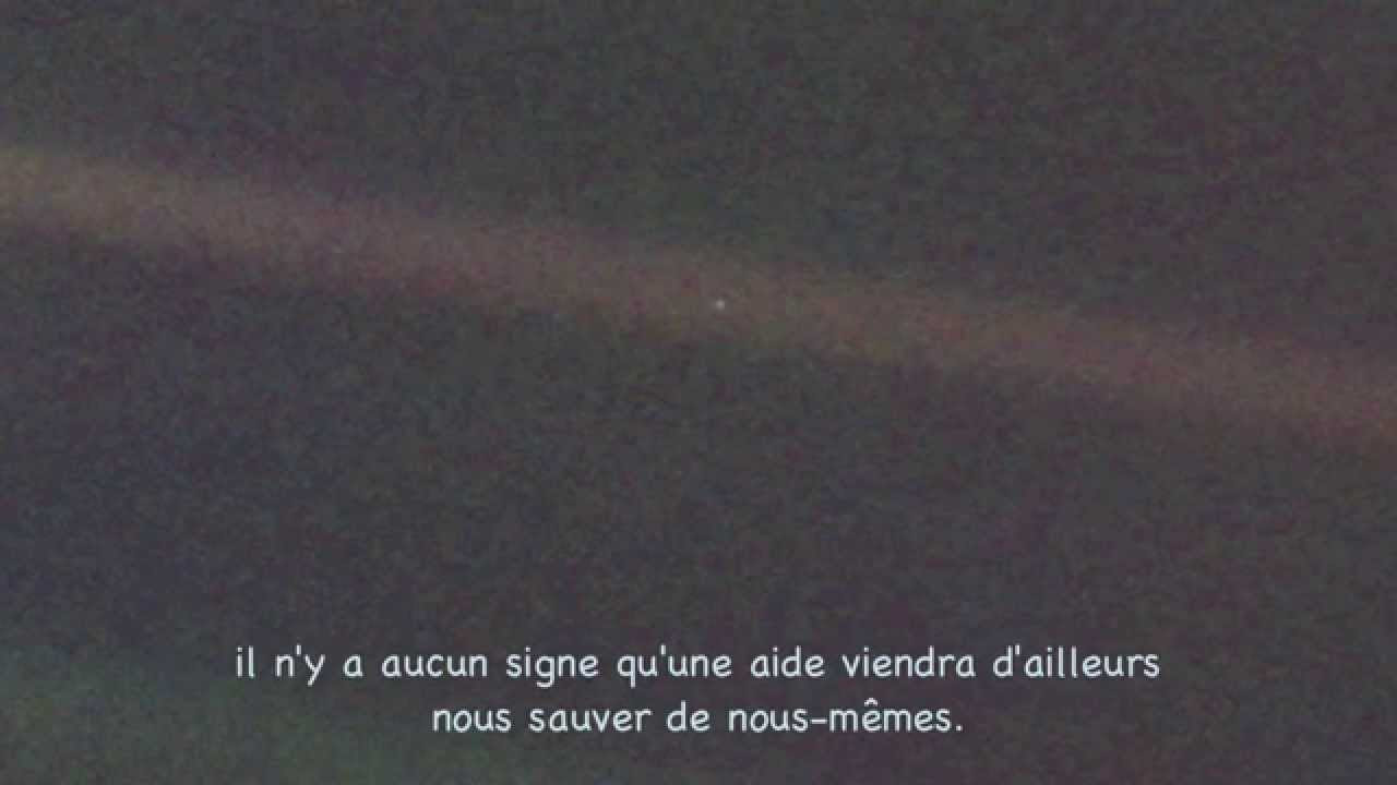 Carl Sagan Pale Blue Dot Vostfr