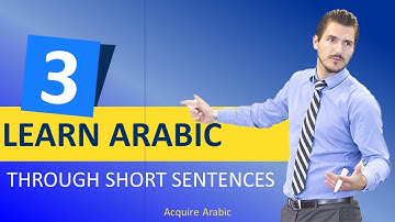 Learn ARABIC  in 8 Minutes  -  All Basics Every  Beginner NEEDS.