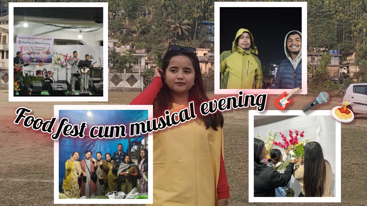 Glimpse of Food fest & Musical evening Balang u Blei (M&A) Umkiang || #ninivlogs #gospelmusic 