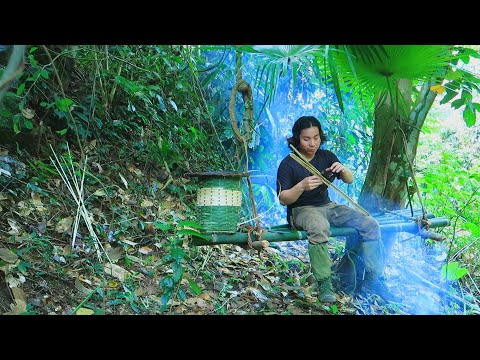 Survival Alone: Return journey, make hammock and collect precious tree roots | EP.110