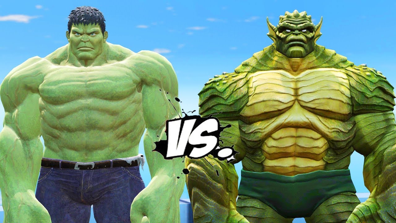 INCREDIBLE HULK VS THE ABOMINATION - EPIC BATTLE - YouTube