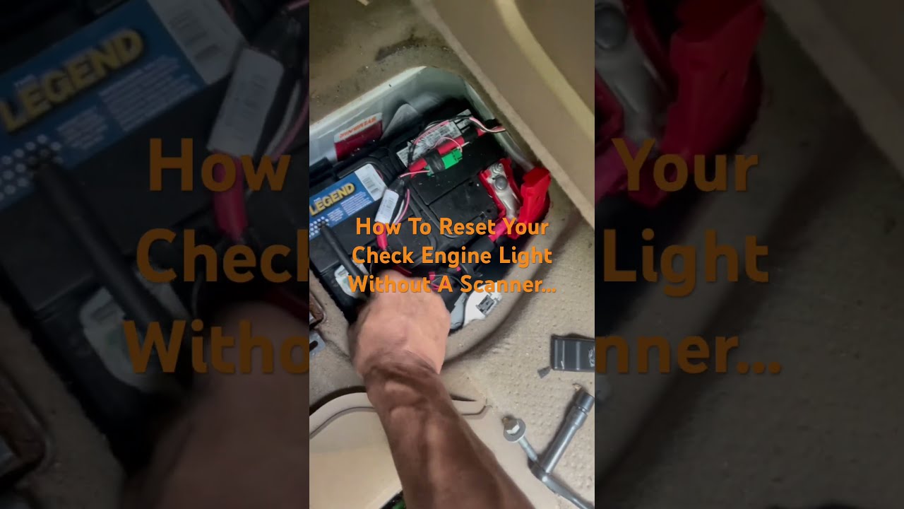 Check Engine Light Limp Mode Reset Without A Scanner How To