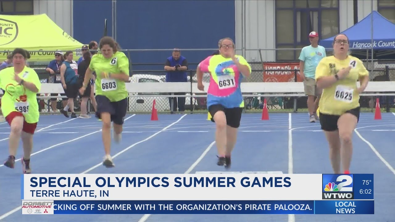 Special Olympics Indiana’s Summer Games begin in Terre Haute - YouTube