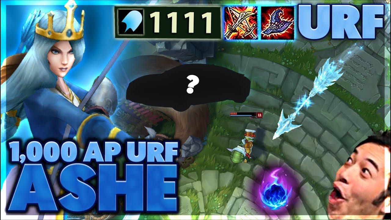 NEW CAR REVEAL!! | ACROSS THE MAP SNIPES | 1,000AP URF ASHE - BunnyFuFuu