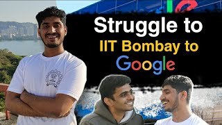 Struggle Journey to Google😱 ( GATE AIR 67 & IIT Bombay placements🔥 )