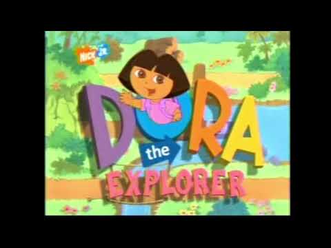 The first minute of an airing of Dora the Explorer: Leon the Circus Lion (2003 or 2004)