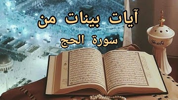 سورة الحج تلاوة مباركة من الآية 1إلى الآية 18 للقارئ محمد مسعودي
