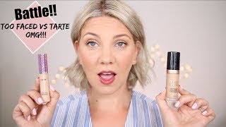 New Meilleur Anticerne Du Monde Born This Way De Too Faced Vs Shape Tape De Tarte Youtube