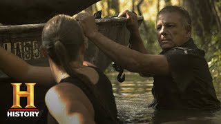 The Return of Shelby the Swamp Man: Venturing Into Gator Territory (S1, E3) | History