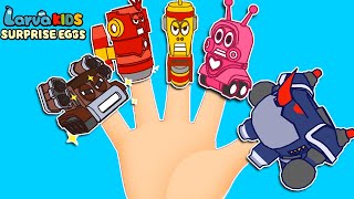 Larva Rangers Family Song | Daddy Finger +More Nursery Rhymes & Kids Songs