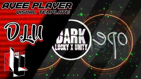 Rainy Bass Visual By D.L.U - Locked || Avee Player Visualizer Template