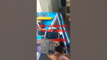 redmi a3 dead reball only cpu 100% solutions