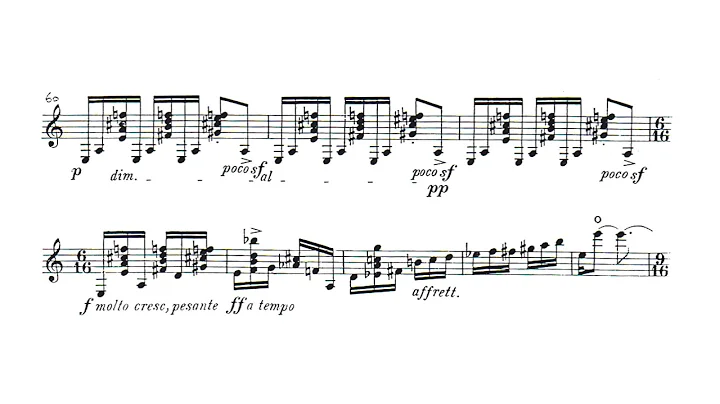 Fantasia for Guitar - Robert Gerhard (Score)