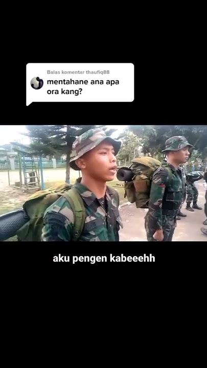 Tentara Nyanyi Lagu Doraemon Versi Ngapak 😅
