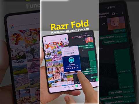 Funciones que debes de Conocer del Razr Fold!