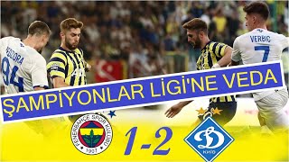 FENERBAHÇE - DINAMO KIEV MAÇ ÖZETİ /1-2/ FENERBAHÇE YOLUNA AVRUPA LIGINDE DEVAM EDECEK