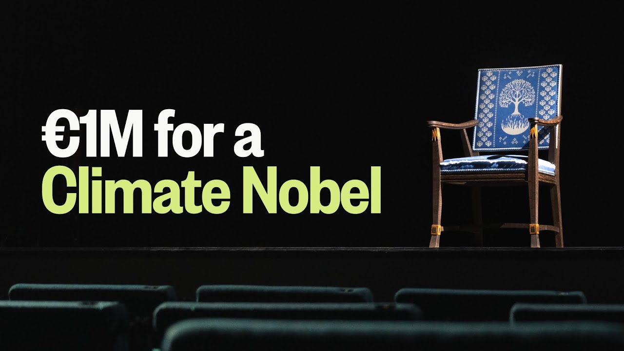 Ecosia is giving away €1,000,000 to help create a new Climate Nobel Prize