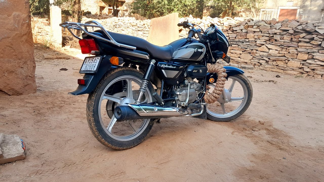 Meri new Splendor Plus bike 🦅 Splendor bike modified 