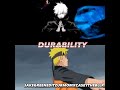 GOJO VS NARUTO @Phantomthefootballplayer #comparison #vs #naruto #gojo #jujutsukaisen #infinity