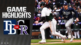 Rays vs. Rockies Game Highlights (4/6/24) | MLB Highlights