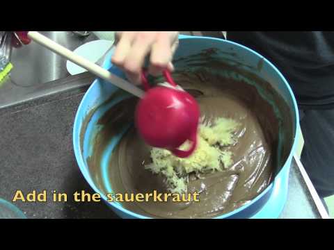 How to Make a Chocolate Sauerkraut Cake