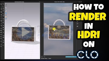 Clo3d Tutorial: How to Add HDRI to your Cloth Render