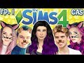 The Sims 4: Raising YouTubers as PETS - Ep 1 (CAS & House Tour | Cats & Dogs Expansion)