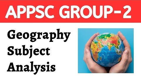 APPSC Group-2 Prelims - Geography important topics | Shivan sir Geography @ShivanConcepts