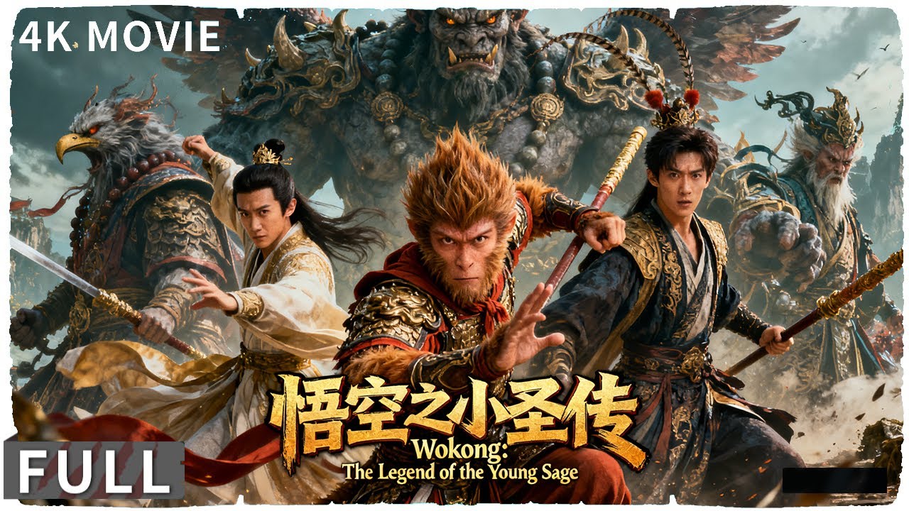 4K Full 孙悟空后人手持金箍，维护正义大战妖邪！ 动作/ 奇幻《悟空之