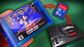 Обзор и тест Flash картриджа для Sega mega drive  с Алиэкспресс