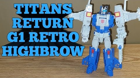Transformers G1 Retro Titans Return Reissue HIGHBROW Review.