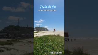 🌞🏖TORRES RS🏖🌞 - Praia da Cal, 21/10/25!#litoralnortegaucho #praia #litoralrs