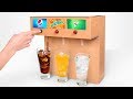 Como fazer em casa uma máquina de refrigerante com 3 bebidas diferentes