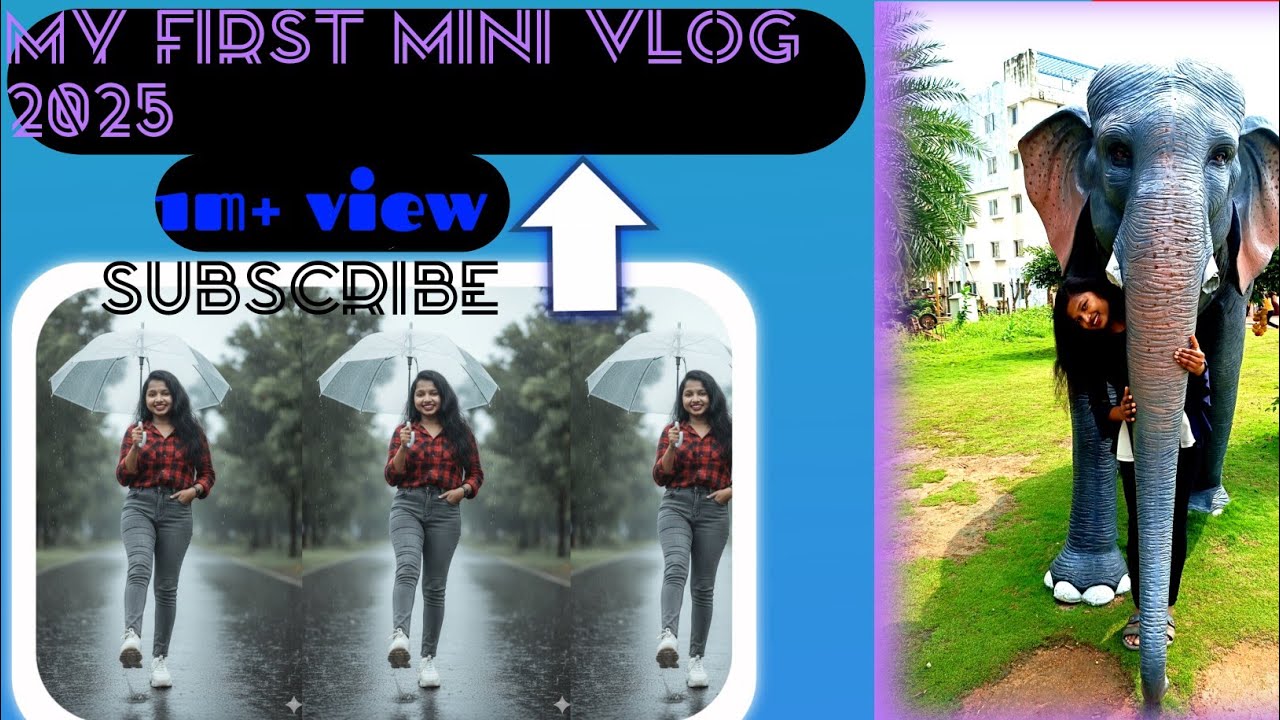 My first mini vlog 2025 | how to make mini vlog video youtube channel ...