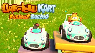 Garfield Kart Furious Racing Full Gameplay Walkthrough (Longplay) screenshot 1