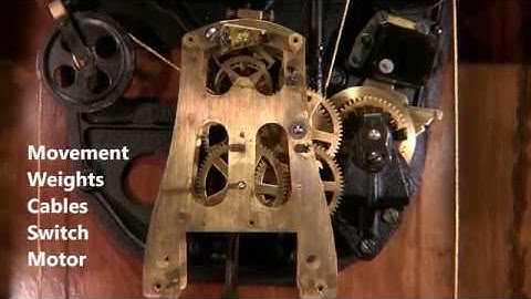 ITR Weight Driven Master Clock - Operations & Service, an ITM Clock video