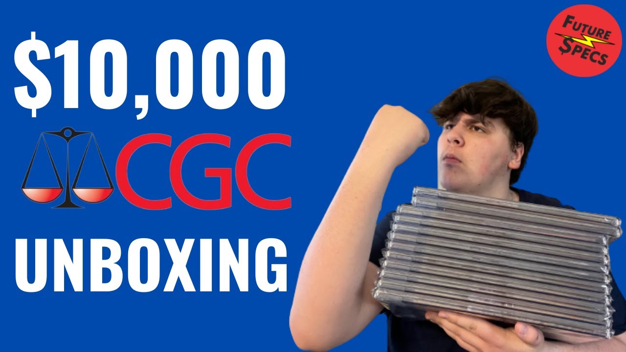 $10K CGC UNBOXING - MAKING MONEY SELLING COMIC BOOKS
