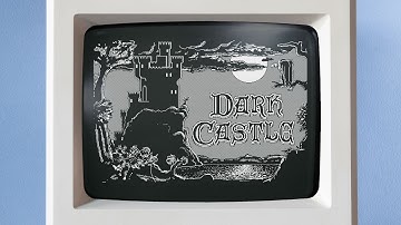 Dark Castle (1986, Mac "classic" full beginner-level playthrough)