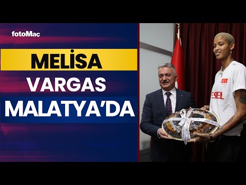 A Milli Takım Kadın Voleybol Takımı Oyuncusu Melisa Vargas Malatya'da