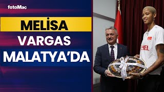 A Milli Takım Kadın Voleybol Takımı Oyuncusu Melisa Vargas Malatya'da