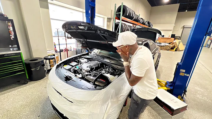 Putting a Magnuson Supercharger on a Redeye Hellcat