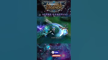 ALPHA GAMEPLAY #shorts #trandingshorts #mobilelegends #alpha #buildalphatersakit #ml #gameplayalpha