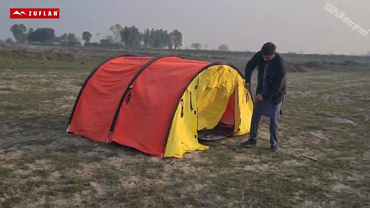 Installation of Zuflah Kalam Tent