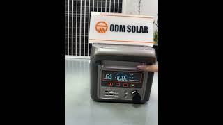 1000w portable power system pure sine wave inverter 15A MPPT controller
