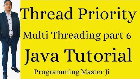 Thread Priority in java | java Thread priority | java Multithreading | multithreading tutorial hindi